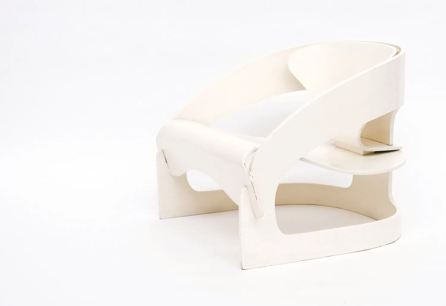 Joe Colombo, Model 4801 Plywood chair , 1964