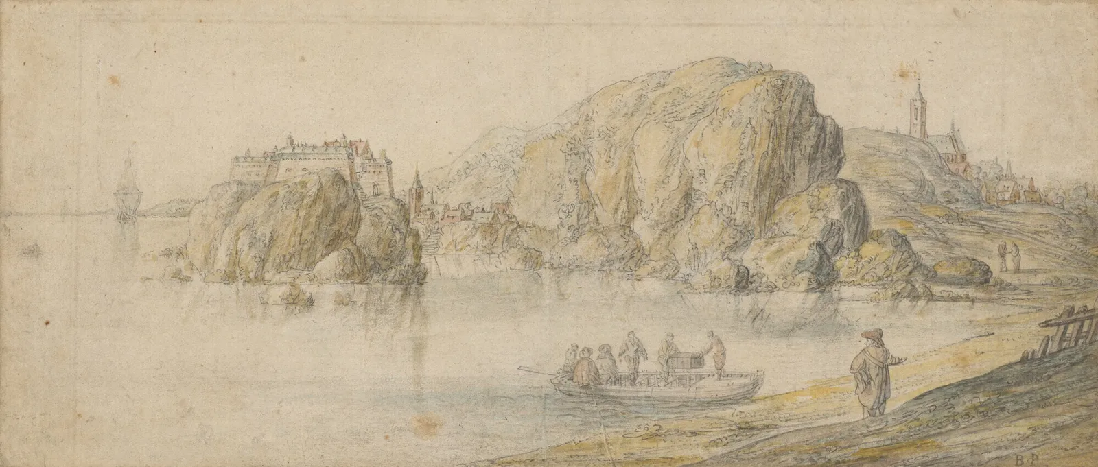 Bonaventura Peeters (Antwerp 1614 - 1652), An imaginary (?) Coastal View