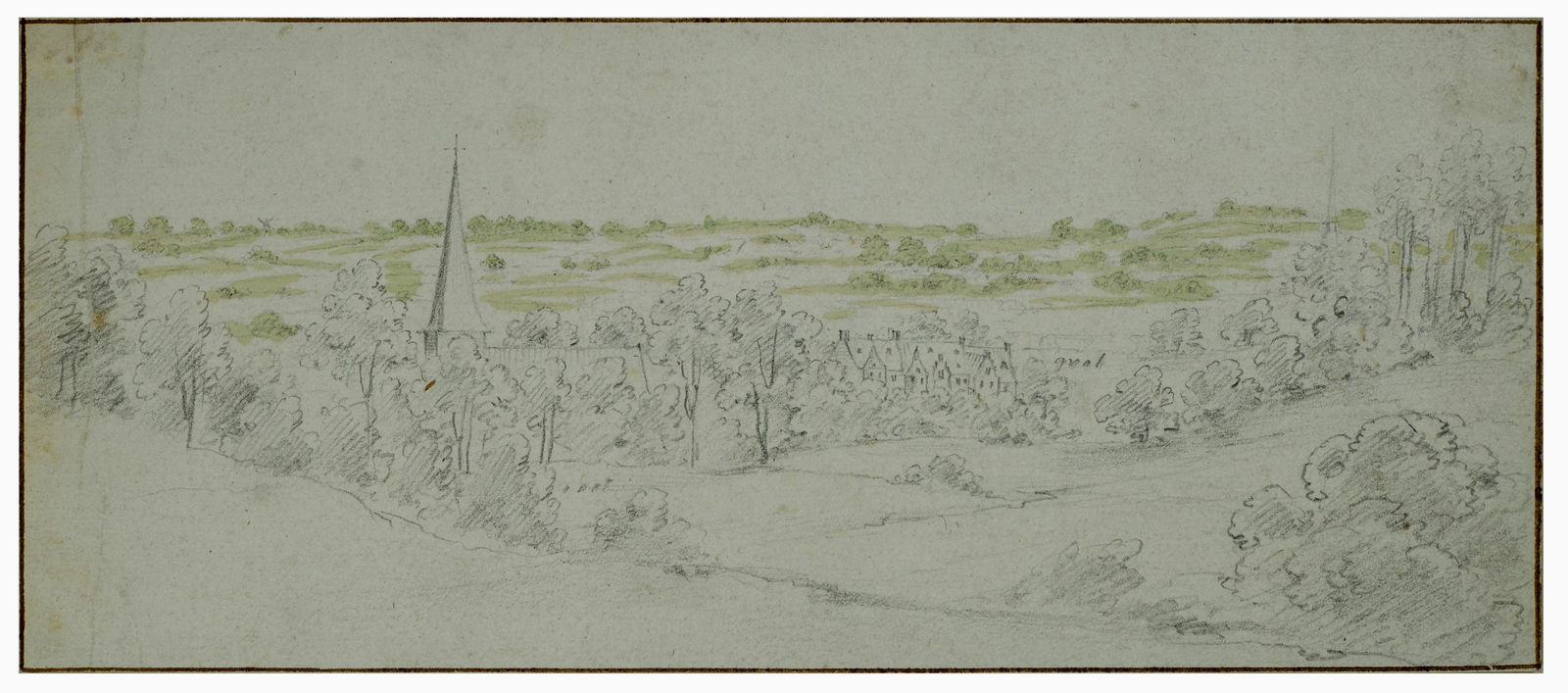 Adam Frans van der Meulen (Brussels 1632 - 1690 Paris), A Panoramic View with a Village