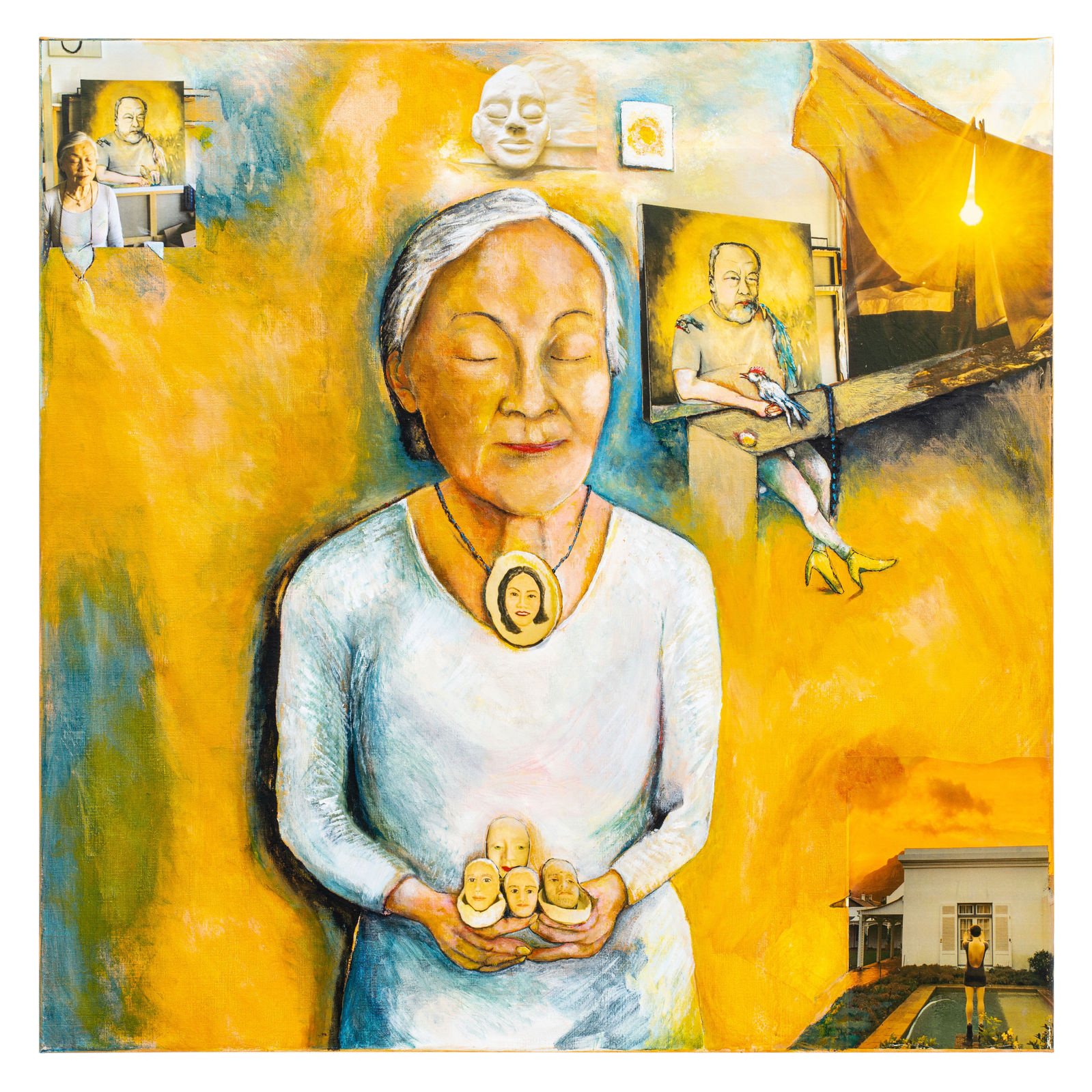 Breyten Breytenbach, le soleil est le miroir de la lune, 2021