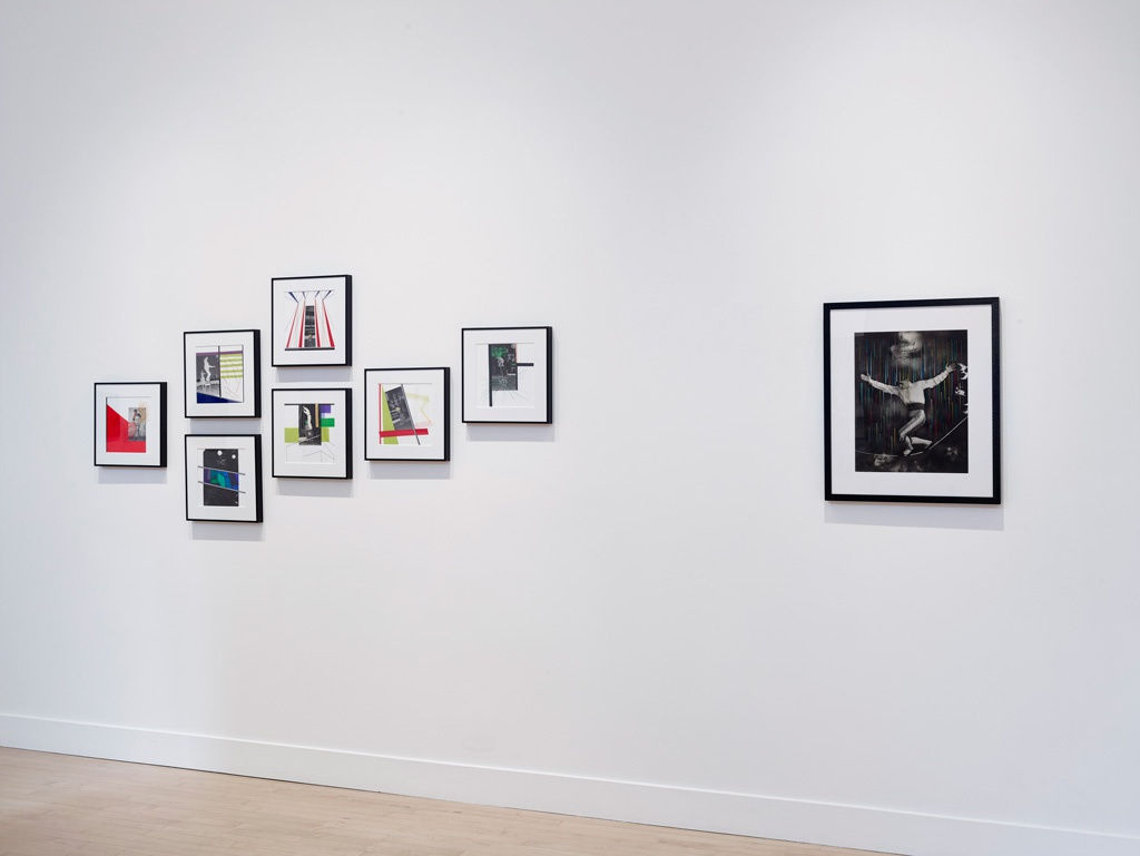 Installation view of Maurizio Anzeri: In-Equilibrio, Novmeber 1 - December 22, 2018 at Haines Gallery, San Francisco Photo: Robert Divers Herrick