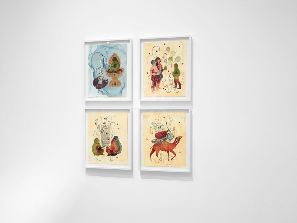 Installation view of Shiva Ahmadi: Burning Song, September 6 - October 27, 2018 at Haines Gallery, San Francisco Photo: Robert Divers Herrick