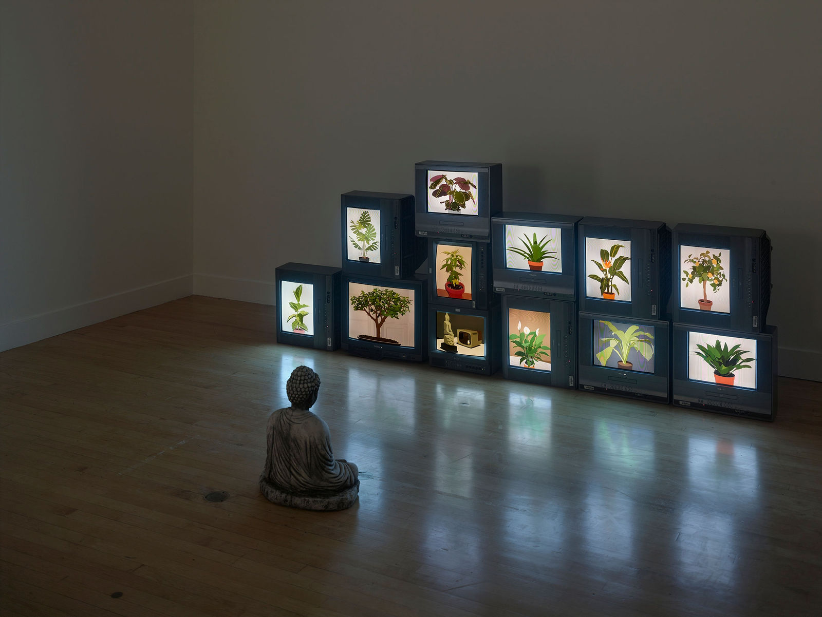 Installation view of The Stand-ins, July 7 - September 3, 2016 at Haines Gallery, San Francisco Photo: Robert Divers Herrick