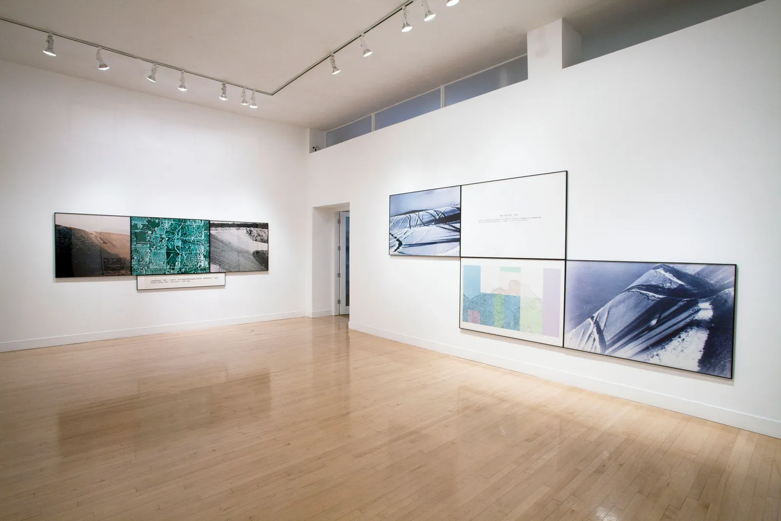 Installation view of Dennis Oppenheim: 1968: Earthworks and Ground Systems, May 31 - July 14, 2012 at Haines Gallery, San Francisco