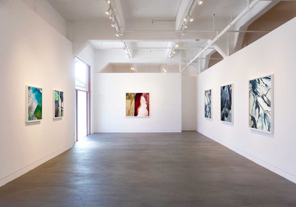 Installation view of David Maisel: Un/Earthed, November 3, 2023 - January 6, 2024 at Haines Gallery, San Francisco Photo: Robert Divers Herrick