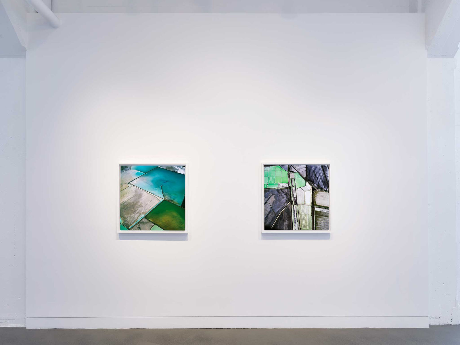 Installation view of David Maisel: Un/Earthed, November 3, 2023 - January 6, 2024 at Haines Gallery, San Francisco Photo: Robert Divers Herrick