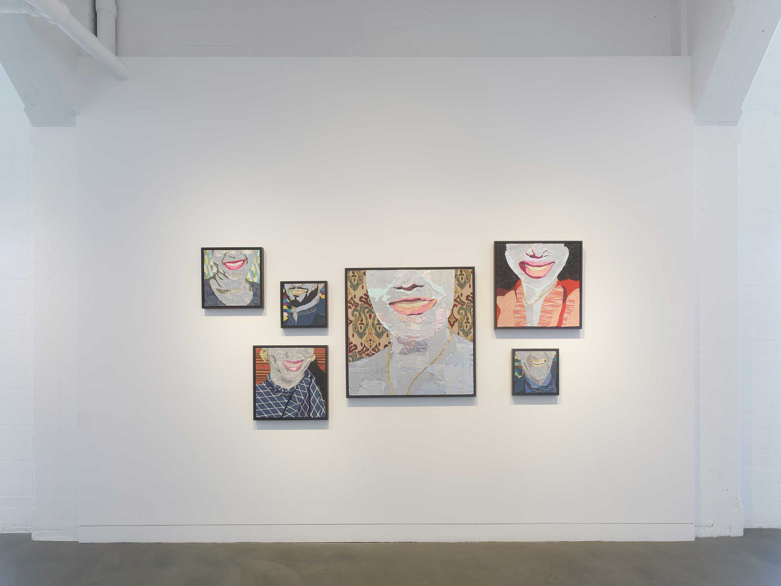 Installation view of Material Matters, July 19 - August 31, 2024 at Haines Gallery, San Francisco Photo: Robert Divers Herrick