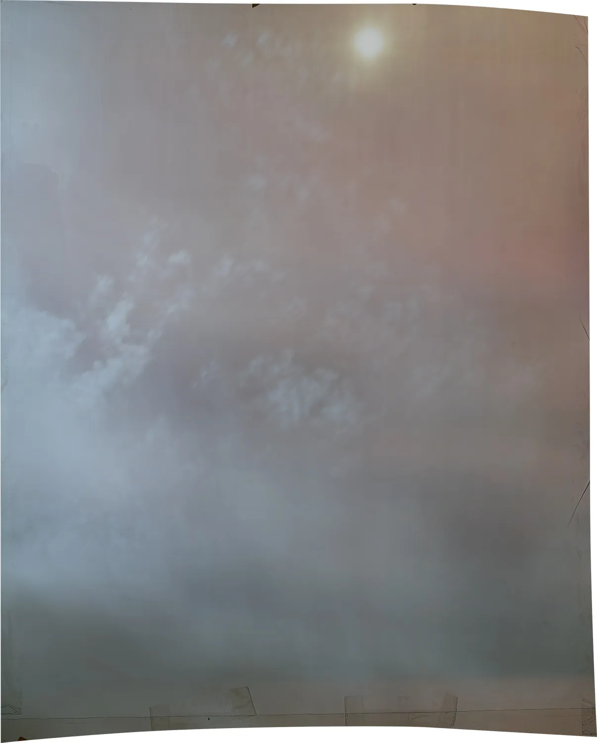 John Chiara, Avenue of the Palms on Treasure Island Facing Alcatraz, 2023