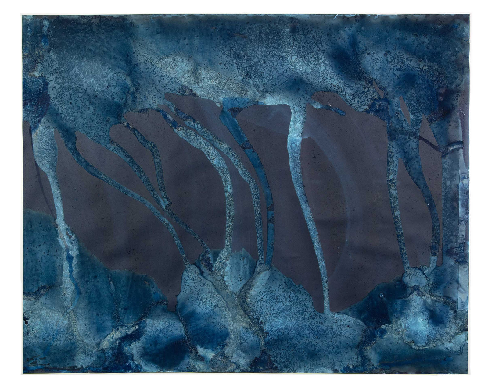 Meghann Riepenhoff, Ice #168 (28-35°F, Fletcher Bay Road End, WA 01.13.20), 2020