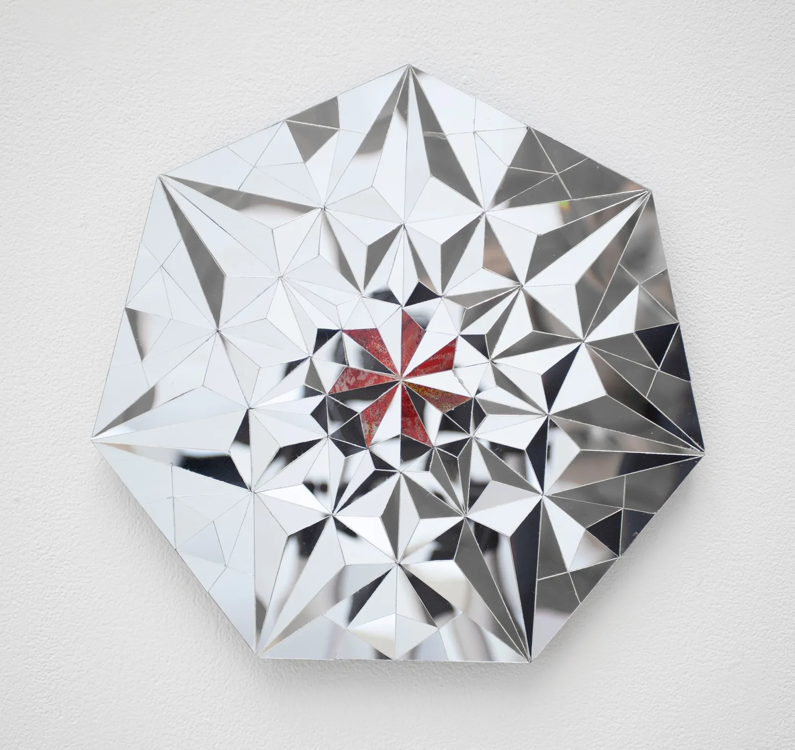 Monir Shahroudy Farmanfarmaian, Untitled (Heptagon 9), 2016