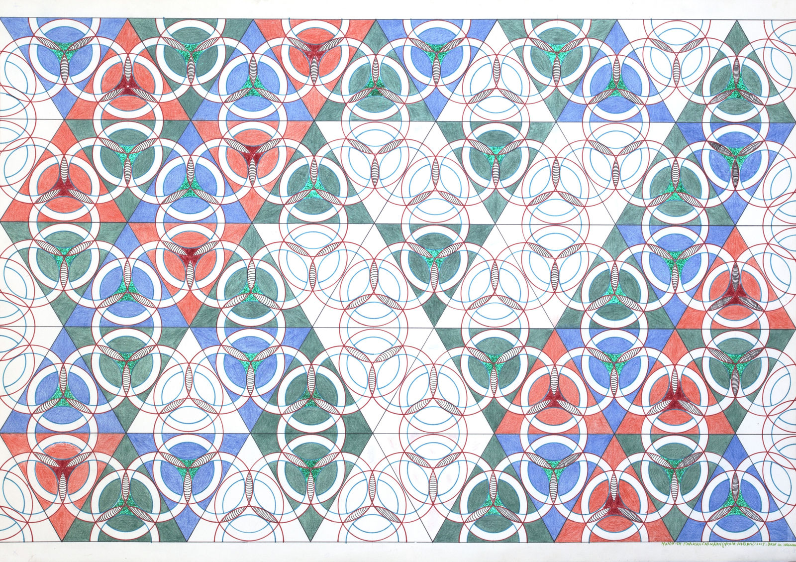 Monir Shahroudy Farmanfarmaian, Untitled, 2015