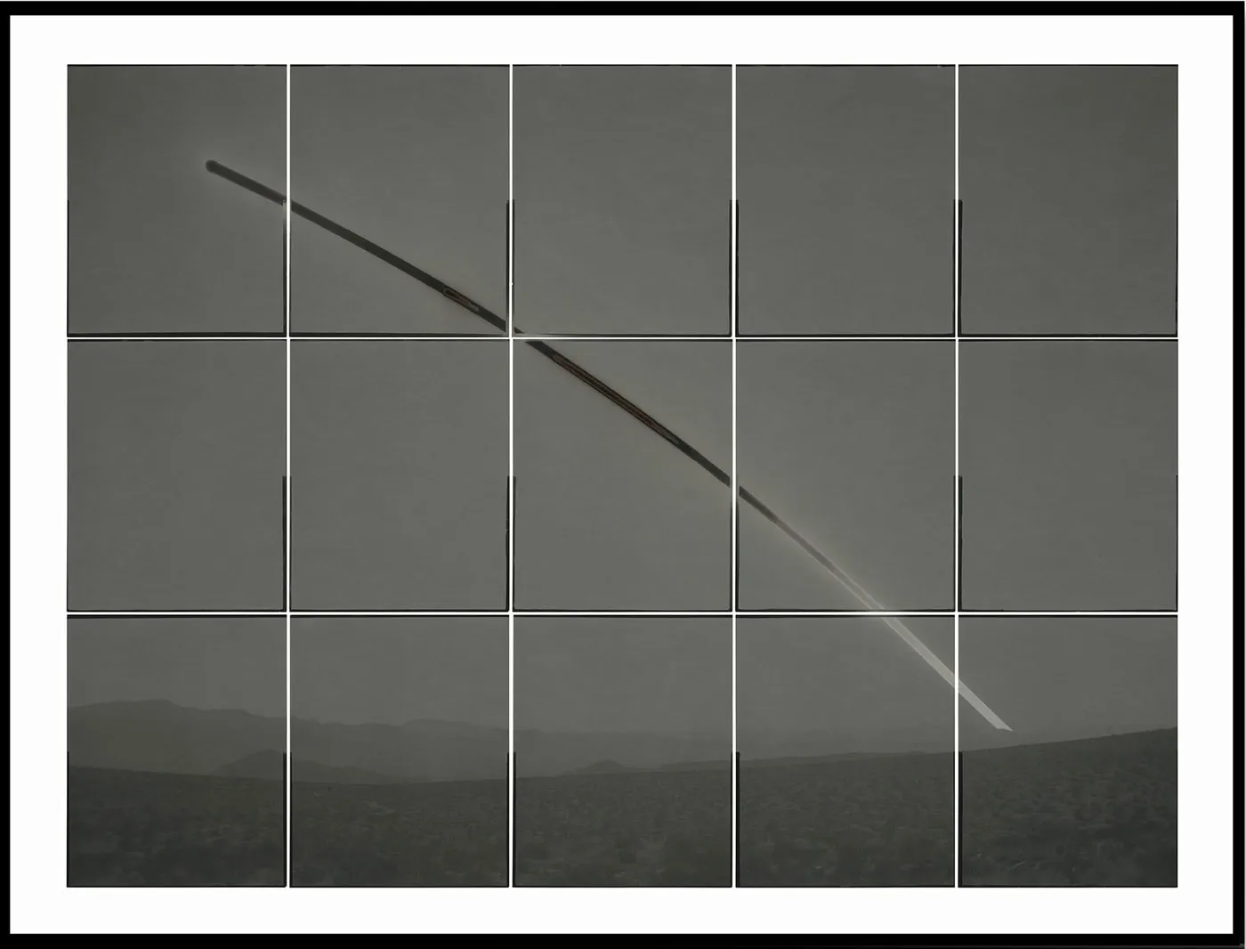 Chris McCaw, Sunburned GSP #1135 (Mojave), 2024