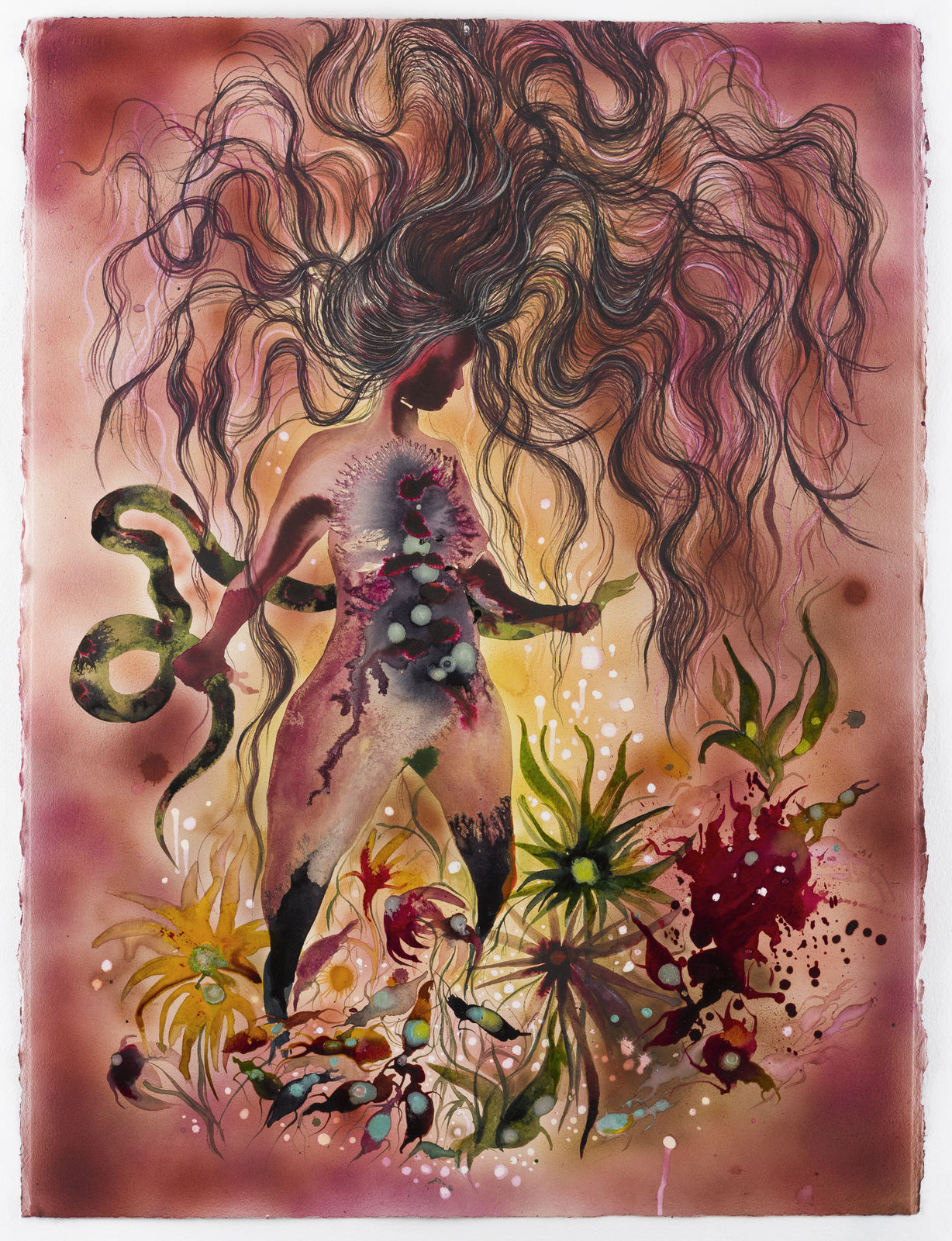 Shiva Ahmadi, Inferno's Embrace, 2024