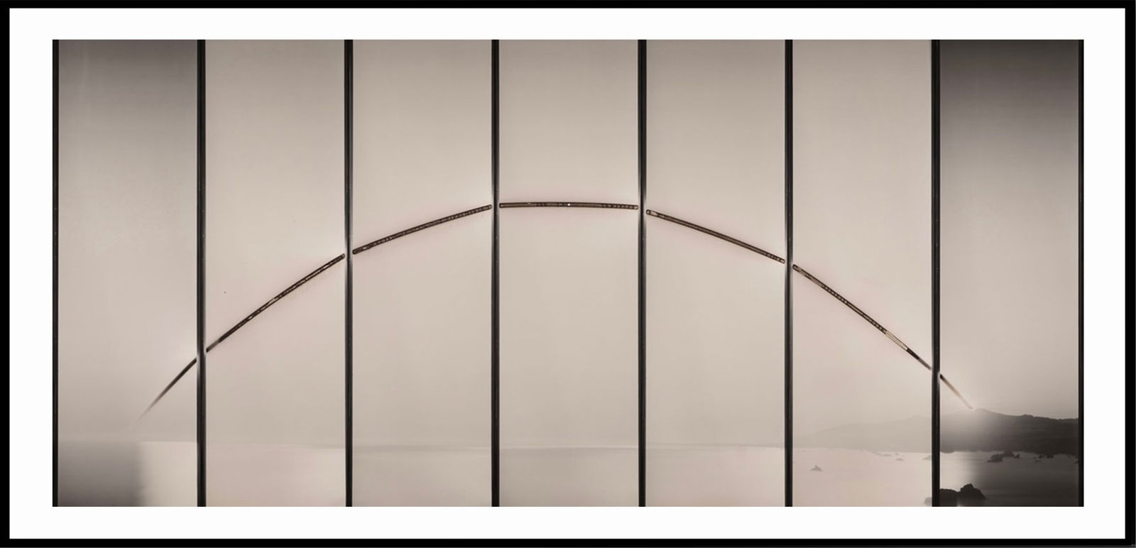 Chris McCaw, Sunburned GSP #1153 (Pacific Ocean), 2025