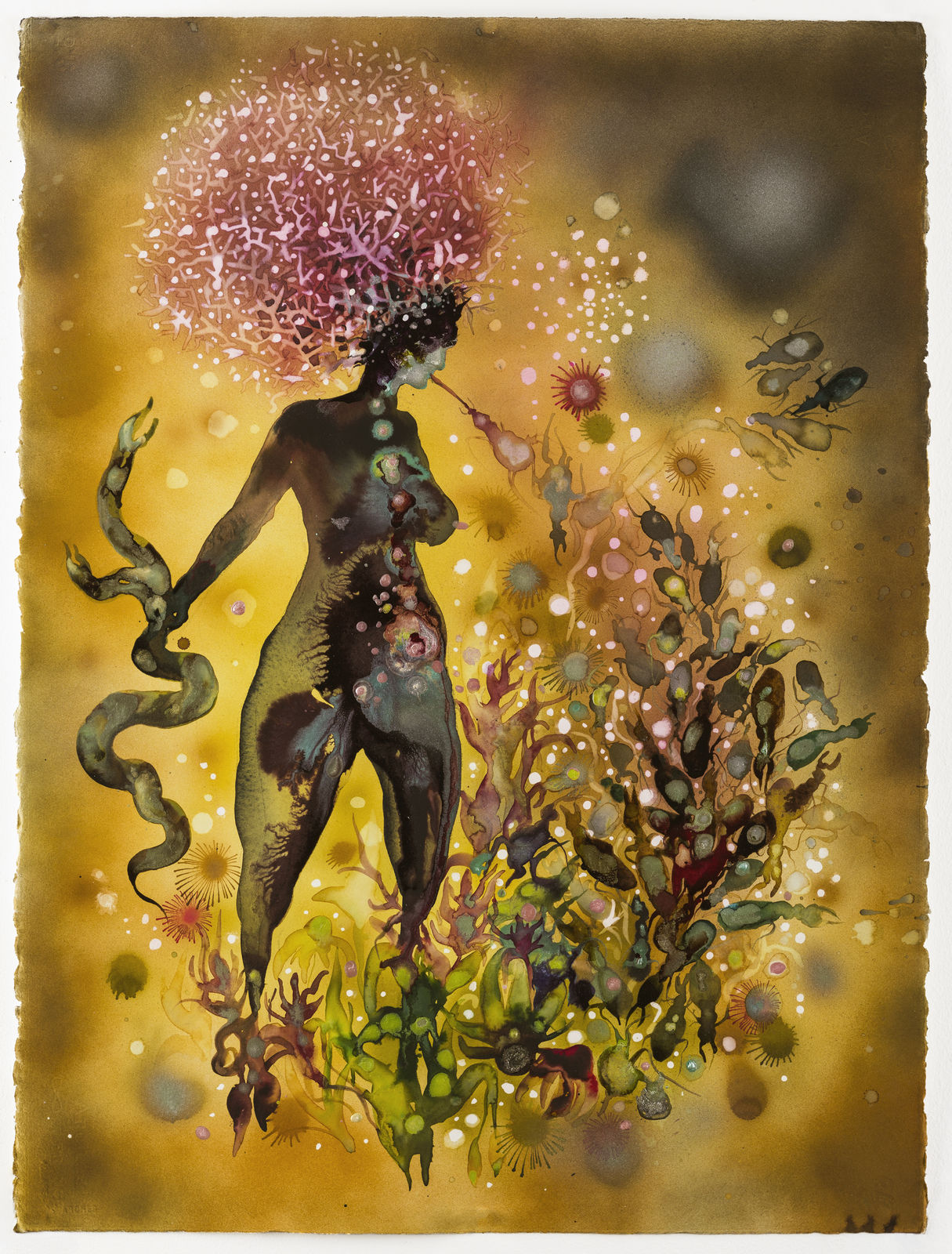 Shiva Ahmadi, Wings and Whispers, 2024