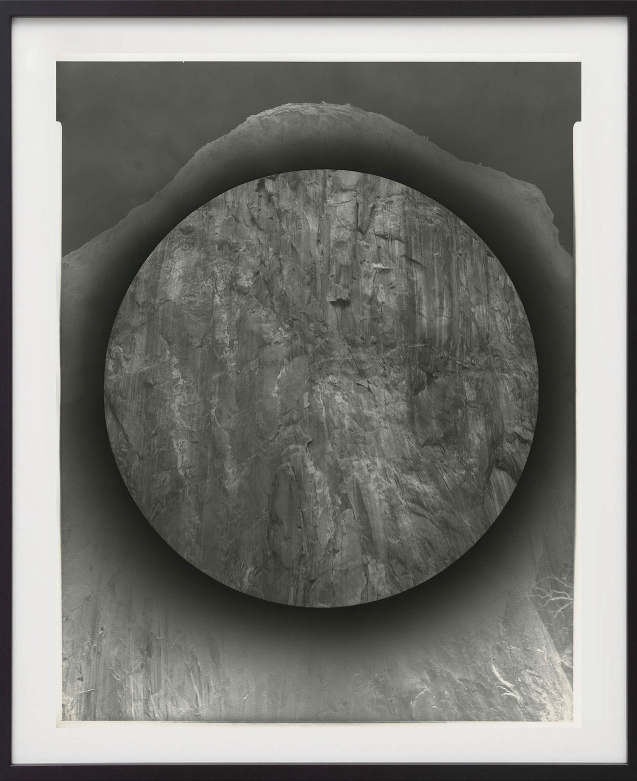 Chris McCaw, Inverse #104 (Face of El Capitan), 2024
