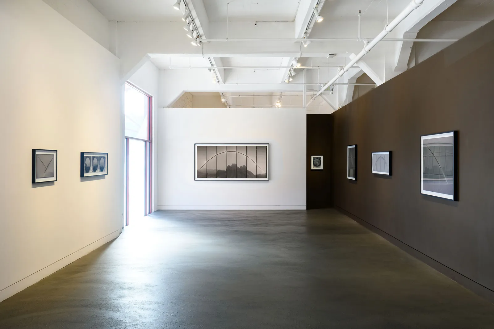 Installation view of Chris McCaw: Reversals and Revolutions, January 21 - March 7, 2026 at Haines Gallery, San Francisco, CA Photo: Shaun Roberts