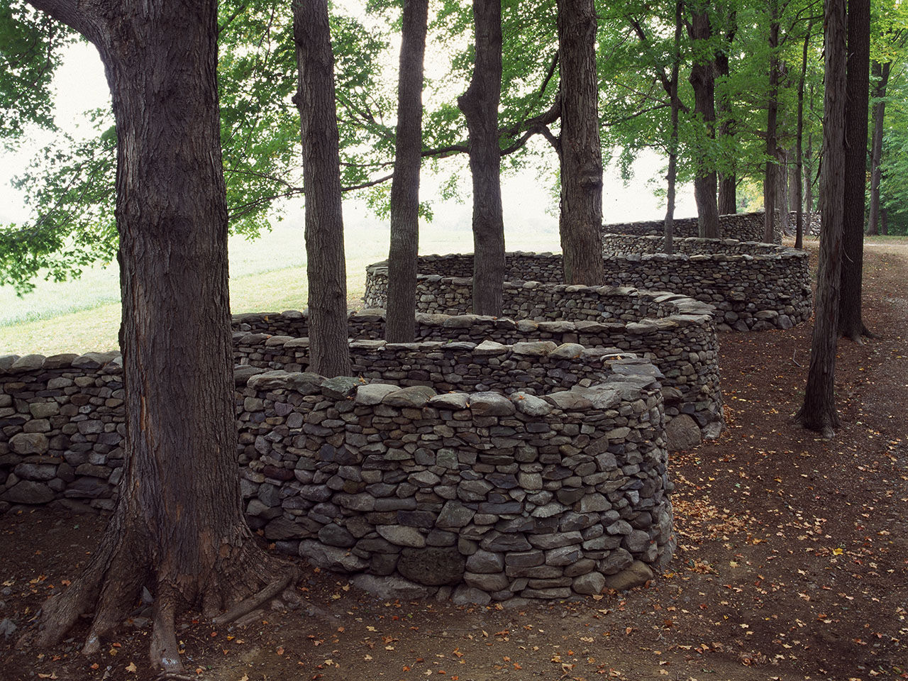 Andy Goldsworthy, Storm King Wall, 1997