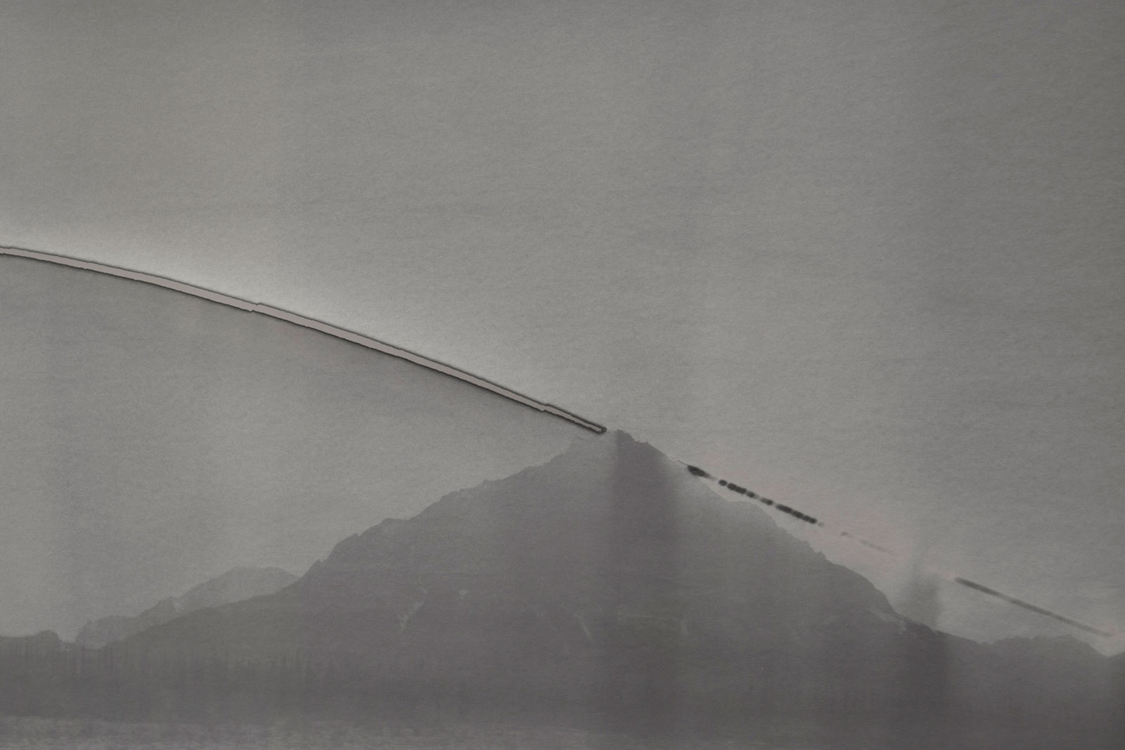 Chris McCaw, Cirkut #4 (Dietrich River, Alaska, Within the Arctic Circle, 48 Hours), 2018