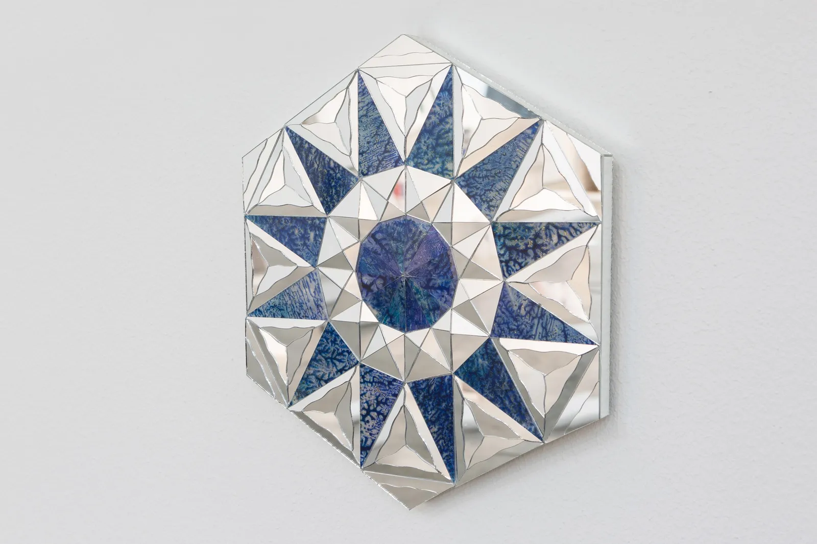 Monir Shahroudy Farmanfarmaian, Hexagon Rainbow, 2018