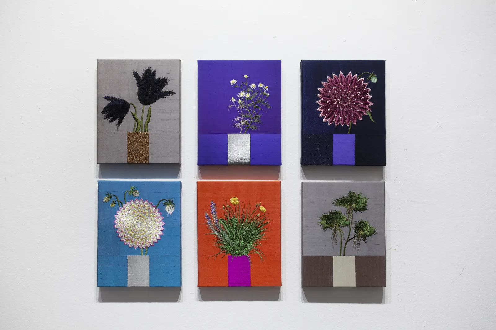 Angelo Filomeno, A Vase of Grass, 2021