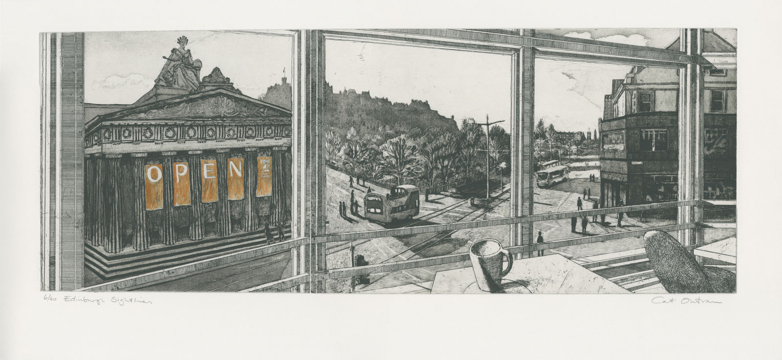 Cat Outram, Edinburgh Sightlines, 2021