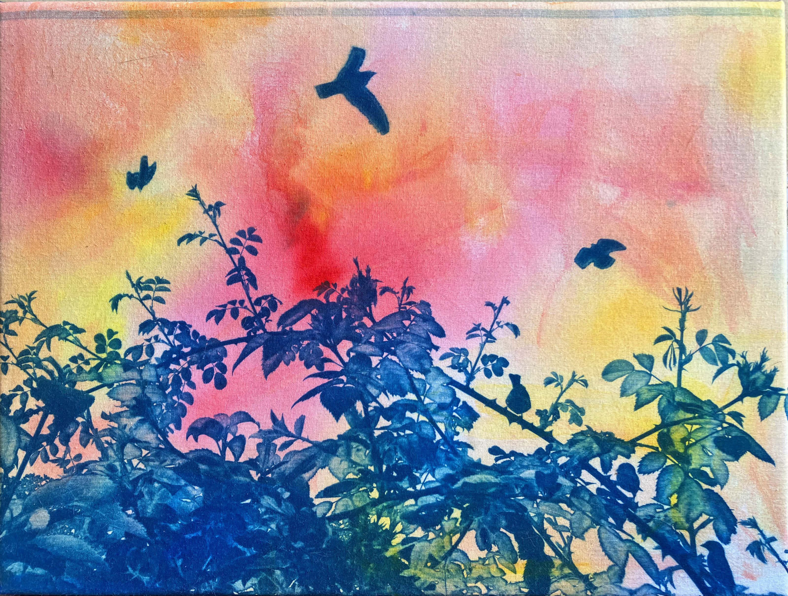 Eleanor Buffam, Sparrow Song VI, 2024