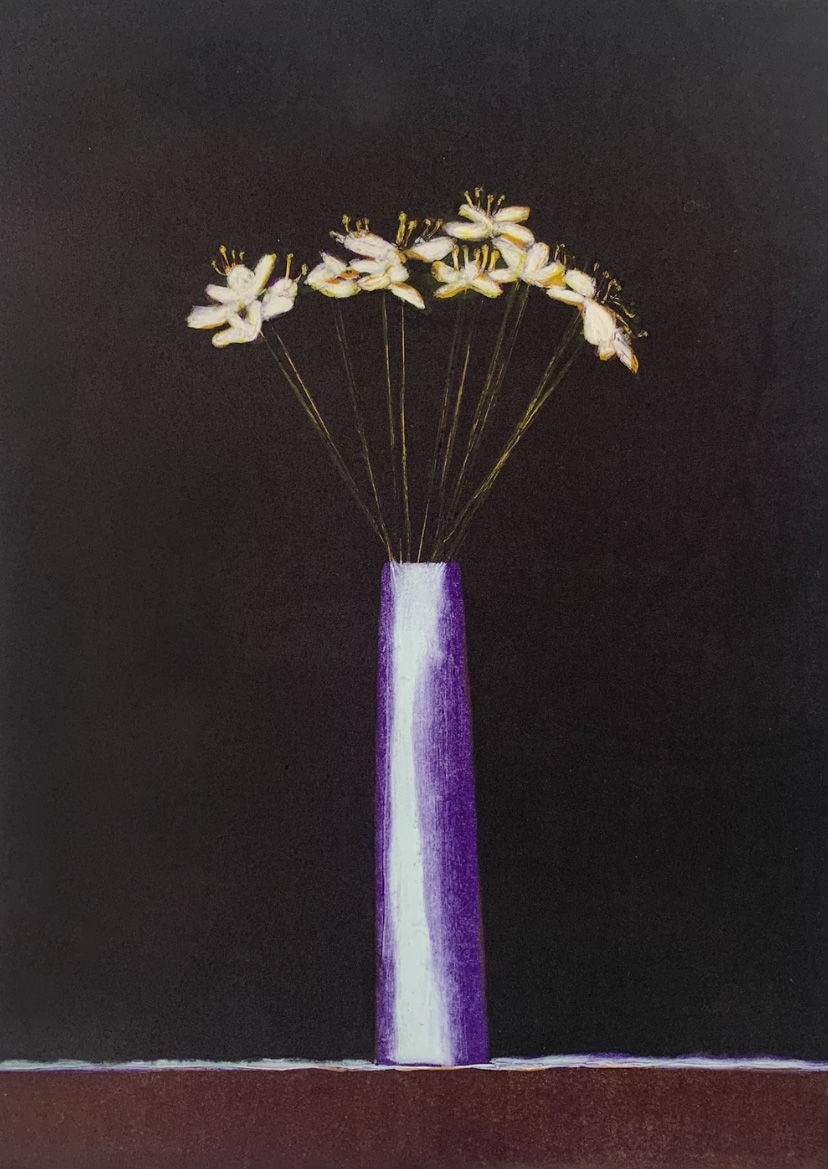 Silke Heuer, Vase and Flowers, 2024