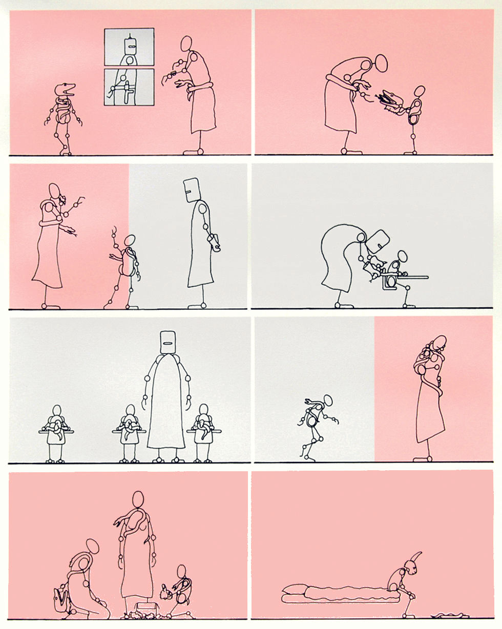 Chad McCail, Masked 1, 2008