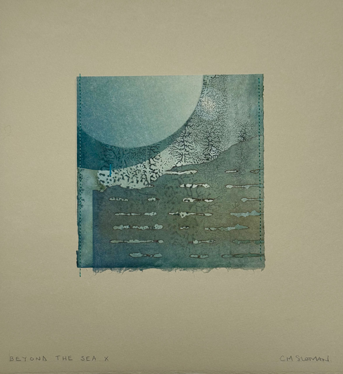 Christine Sloman, Beyond the Sea X, 2024