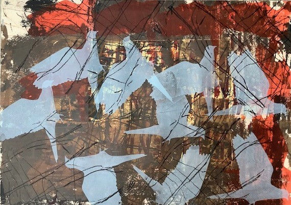 Shelagh Atkinson, Birds Flight, 2025