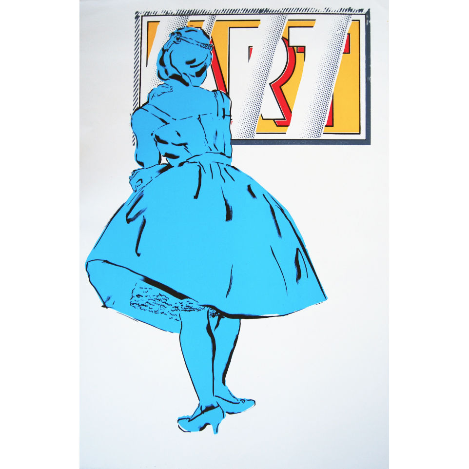 June August, Art and Justice (Blue), 2015