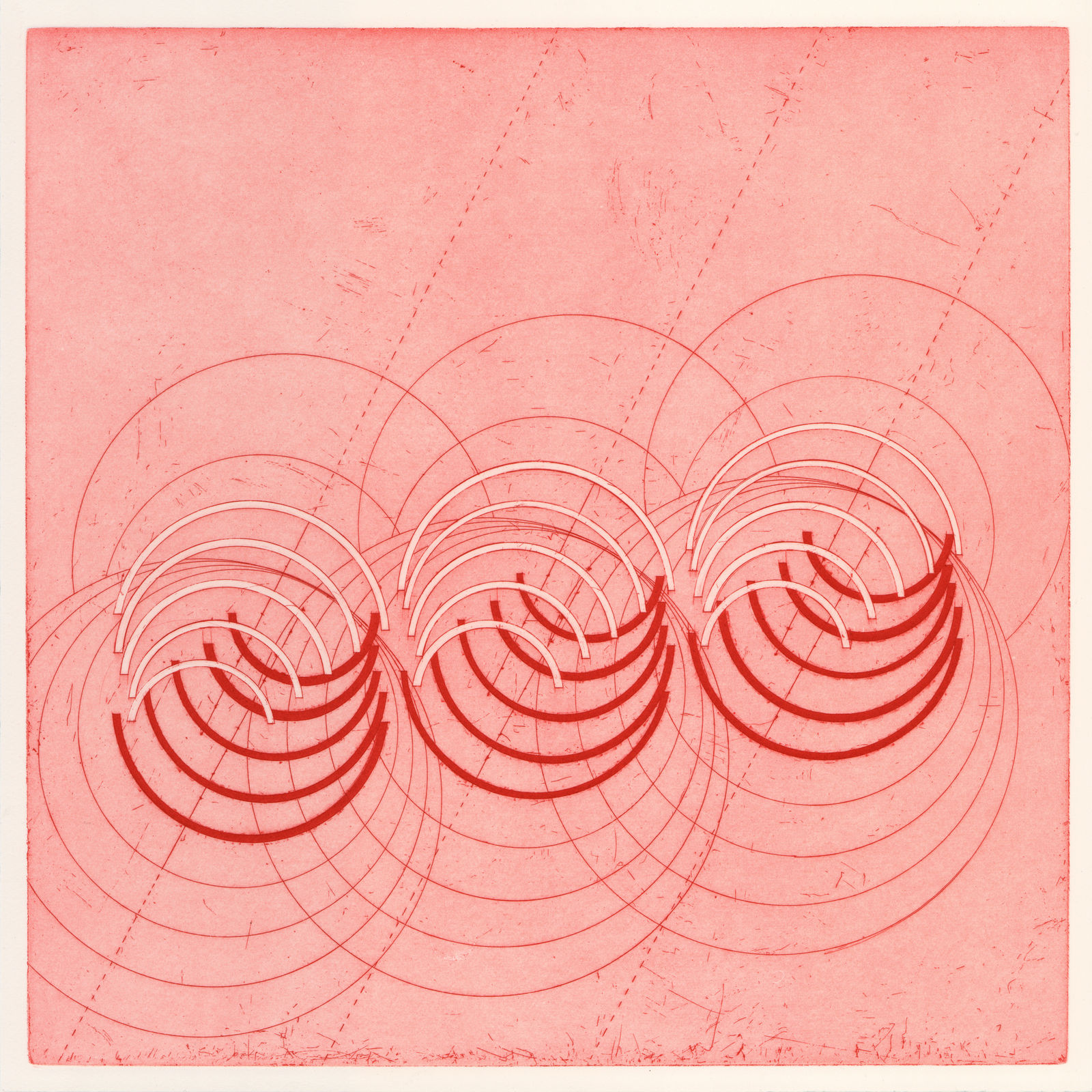 Rachel Duckhouse, The Gorbals through Laurieston (P), 2023