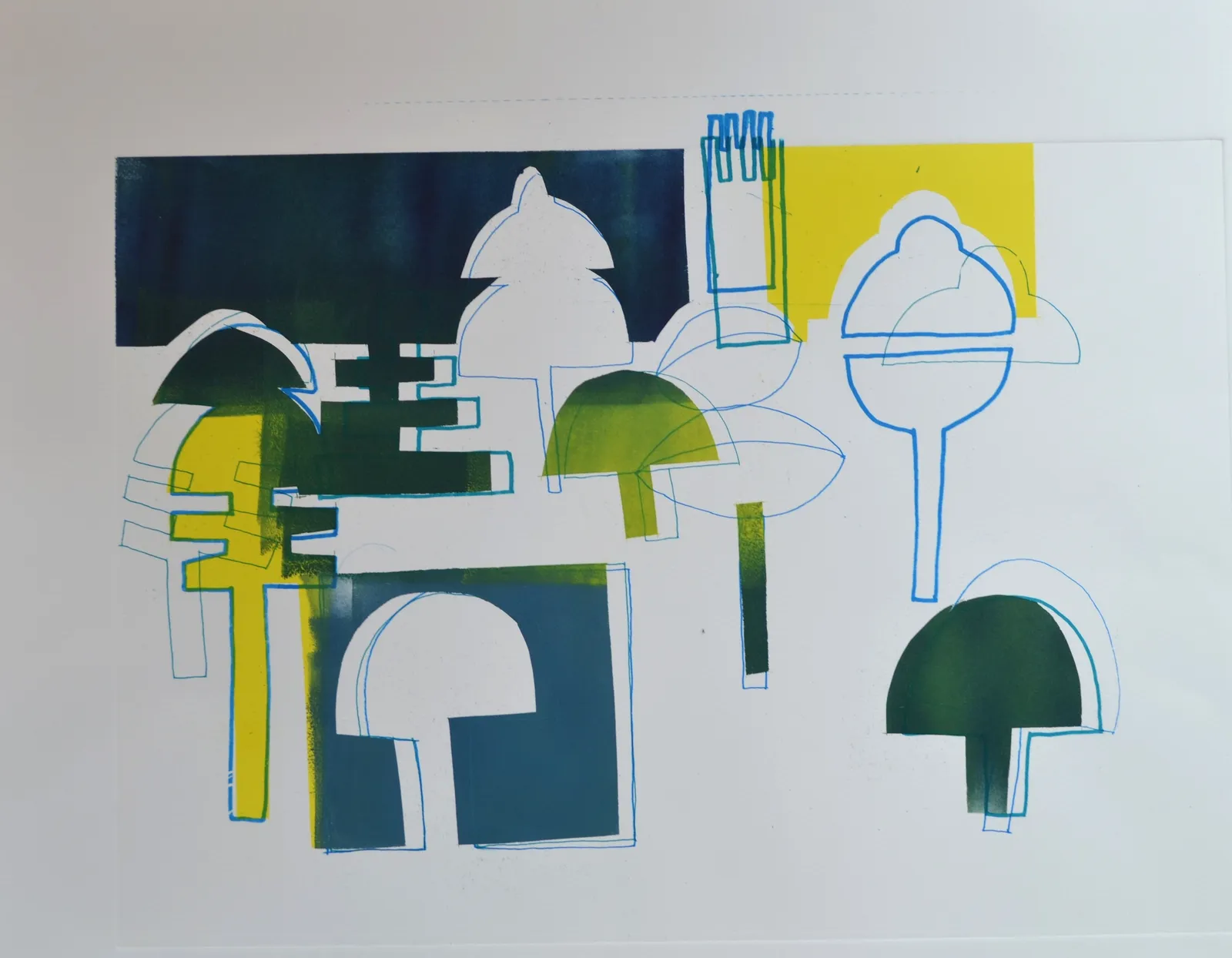 Lynda Wilson, Topiary Garden, 2025