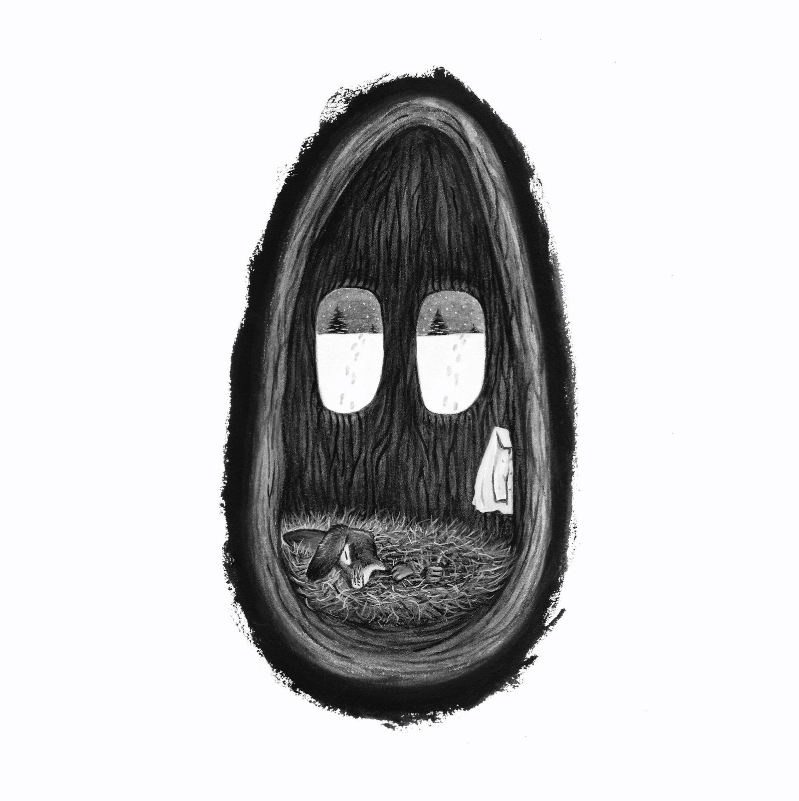 Edward Summerton, Blood is the best sauce, etching