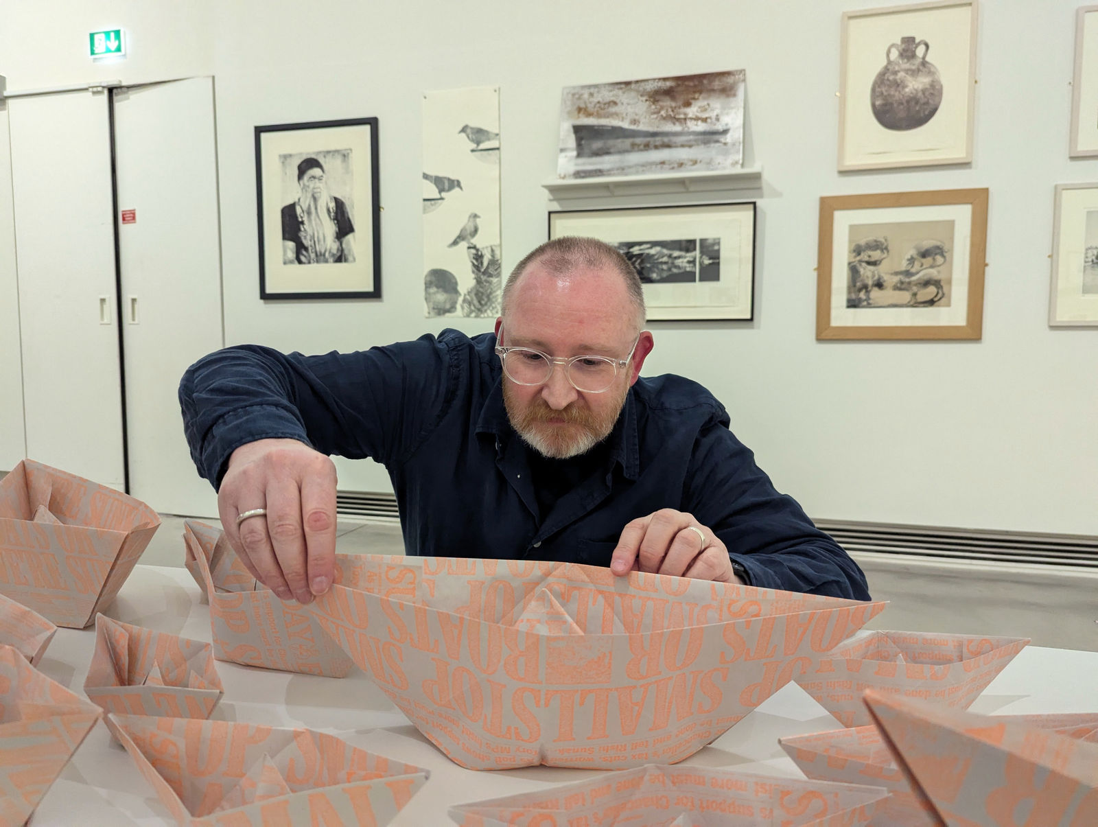 Scott Baxter installing Flotilla