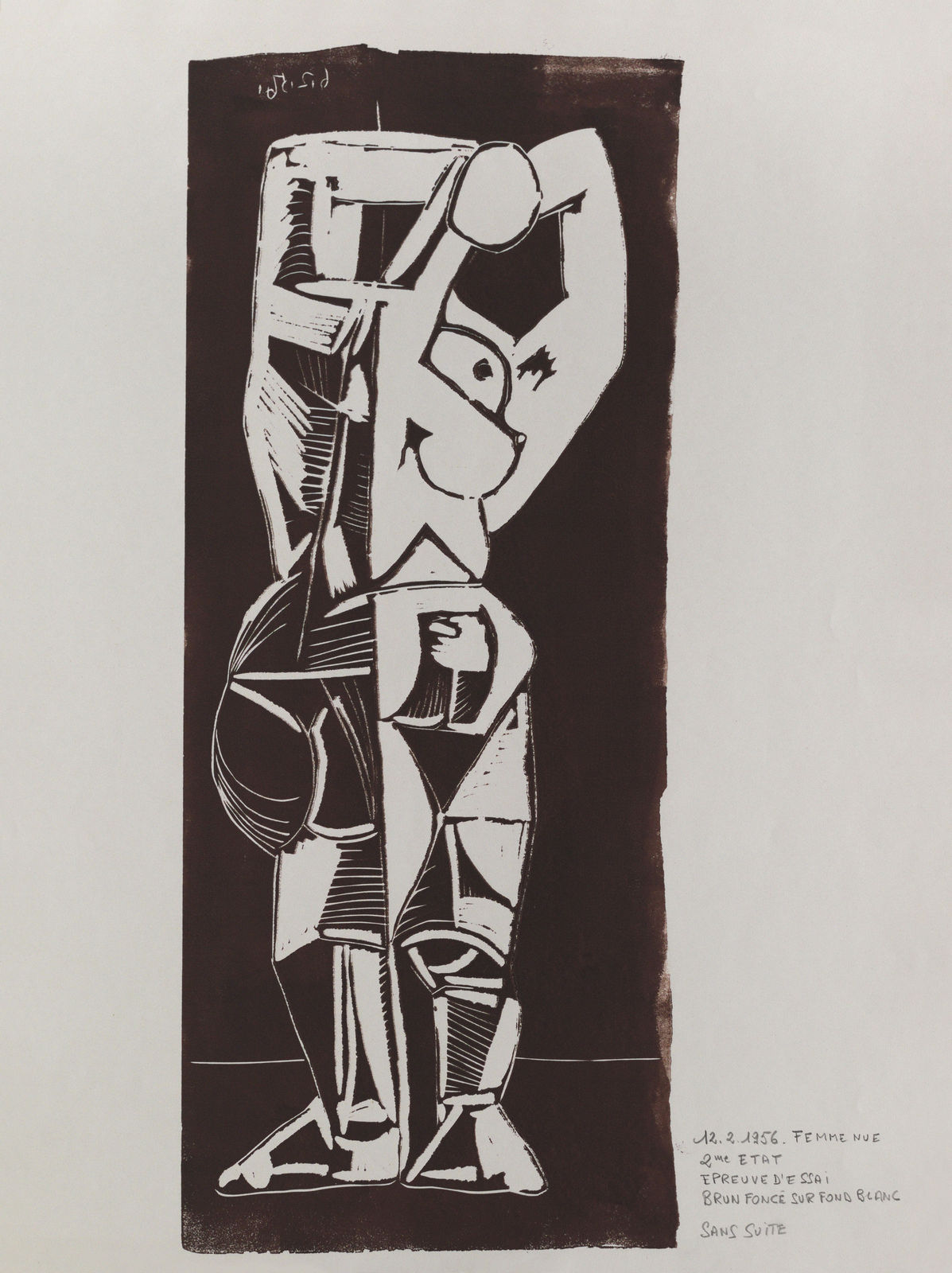 Pablo Picasso, Grand Nu debout, 1956