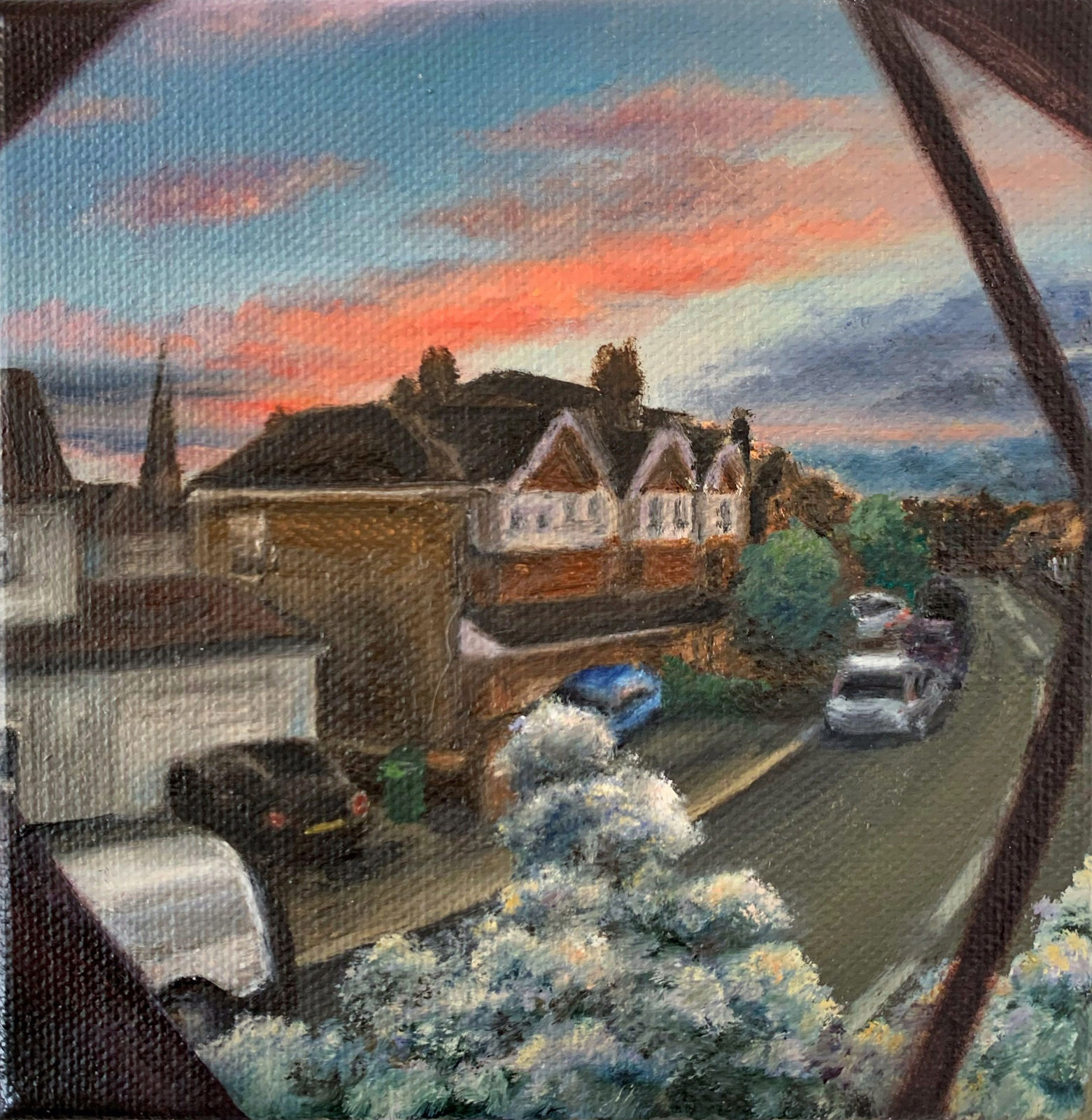 Nada Elkalaawy, Spring Through the Window, 2020