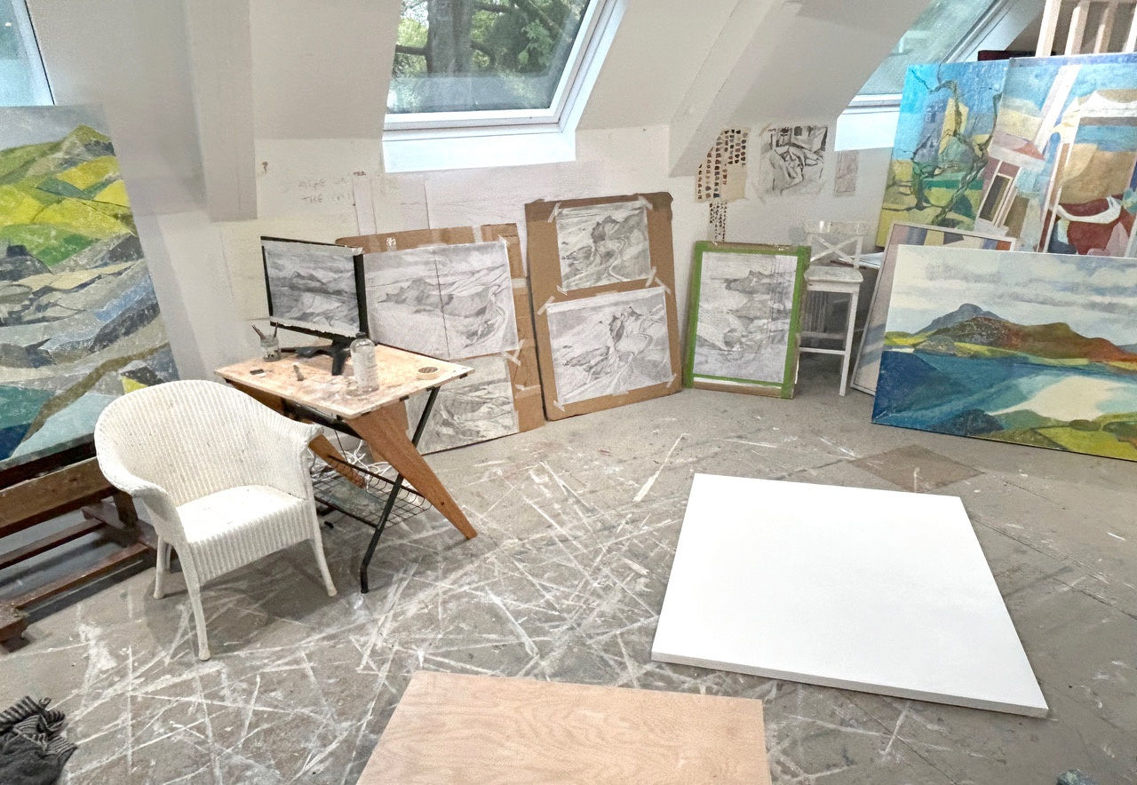 The artist's studio. © The Artist