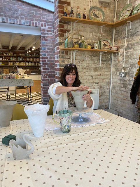 Amelia Tuttiett in her studio. © The Artist