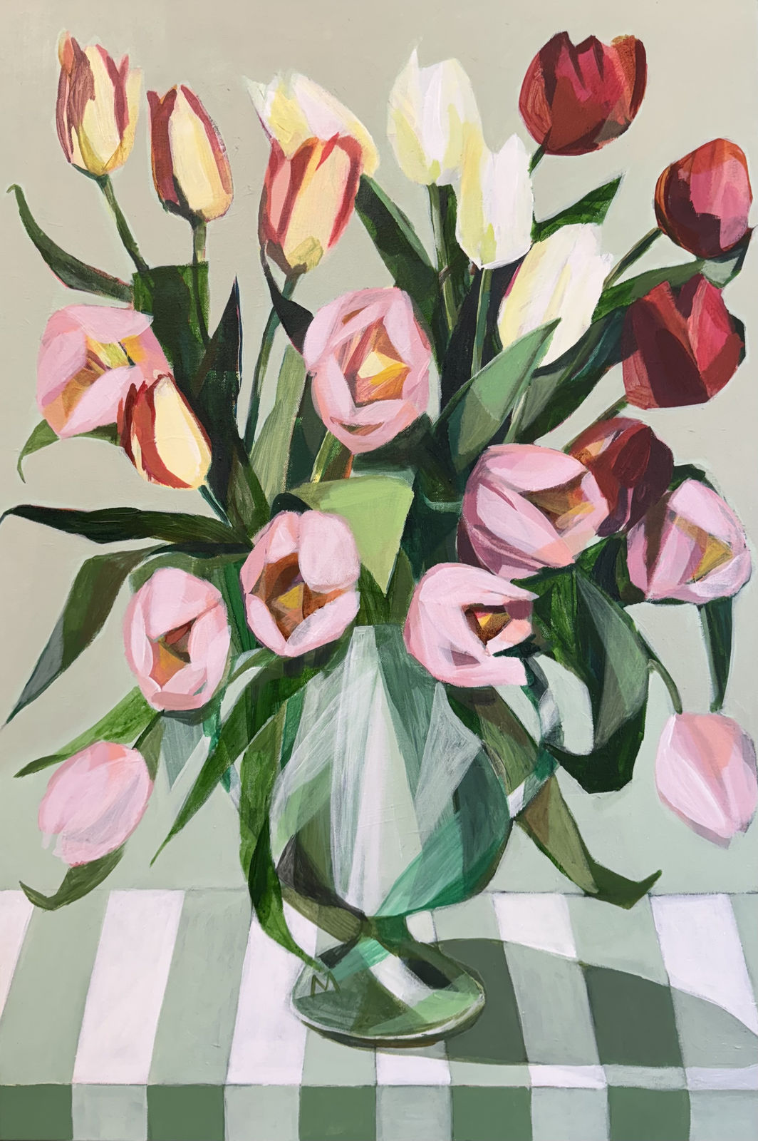 Maria Fletcher, Garden Tulips I