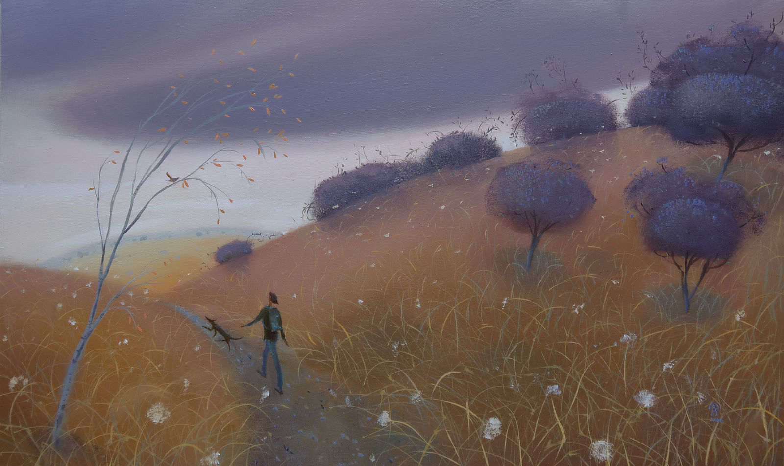 Ayna Paisley, Hiking at Box Hill