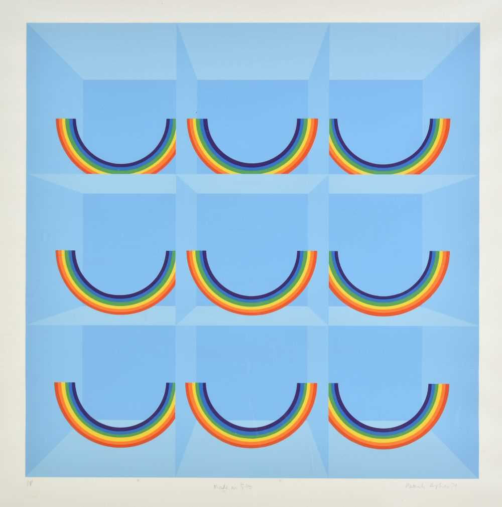 Patrick Hughes, Made in Sky, 1979