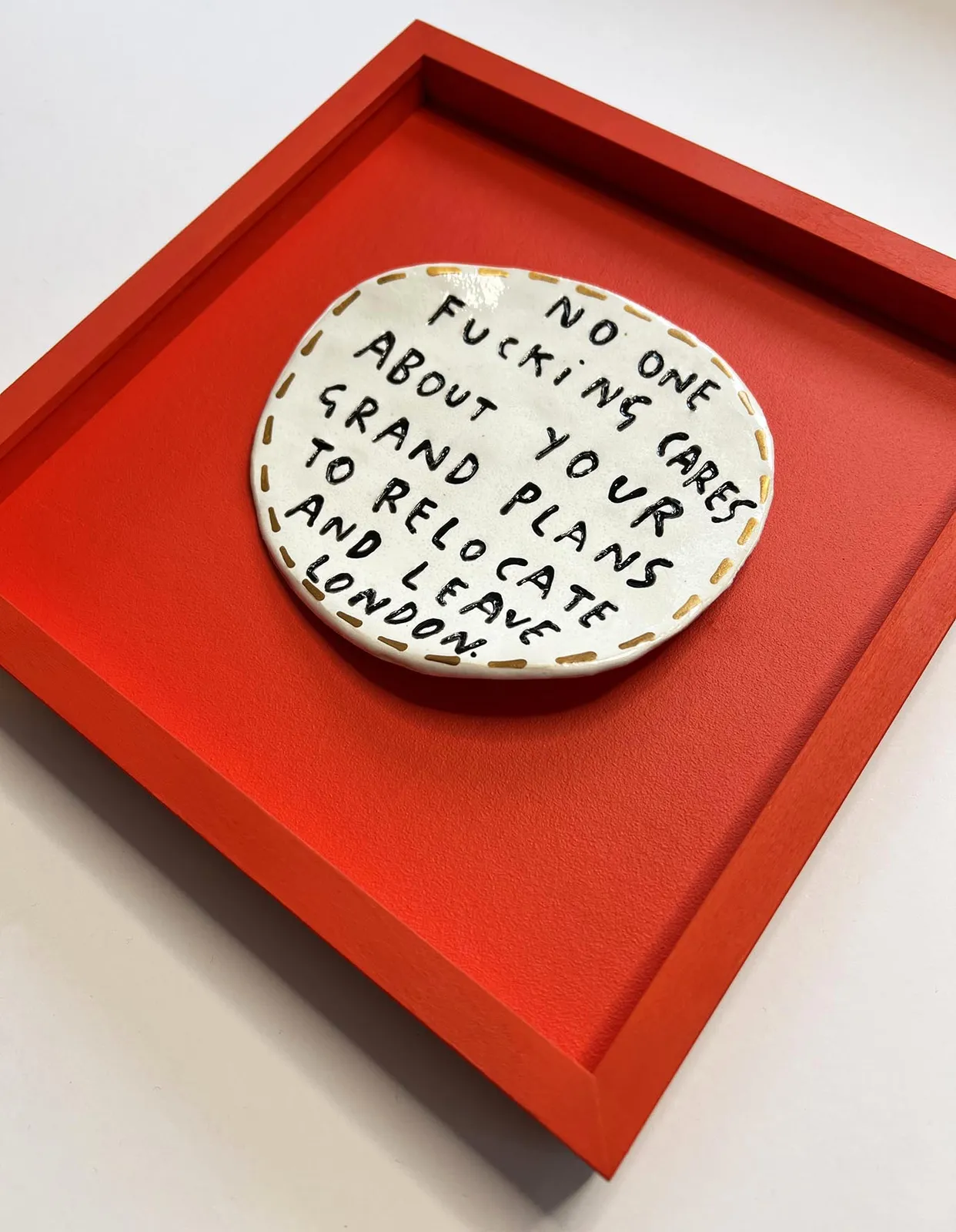 Dan Jamieson, No one fucking cares about your grand plans to relocate and leave London. (S)