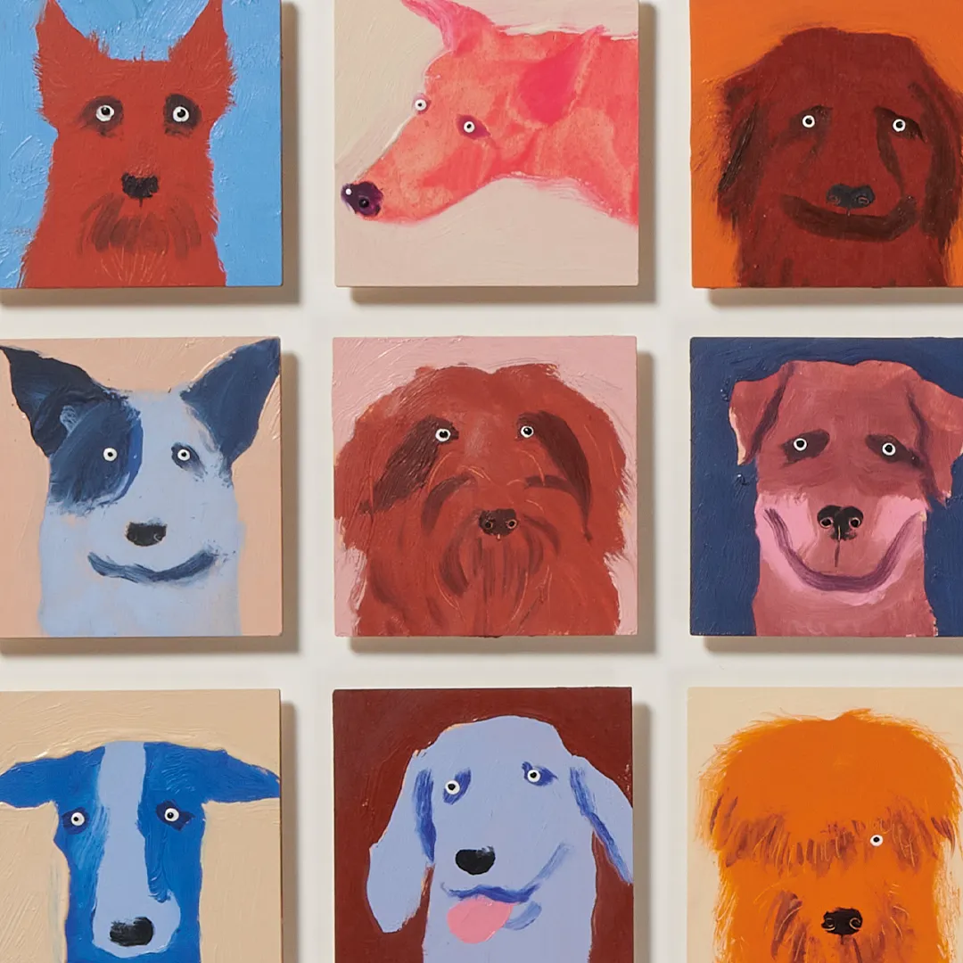 Holly Frean, 49 Dogs (Pink)