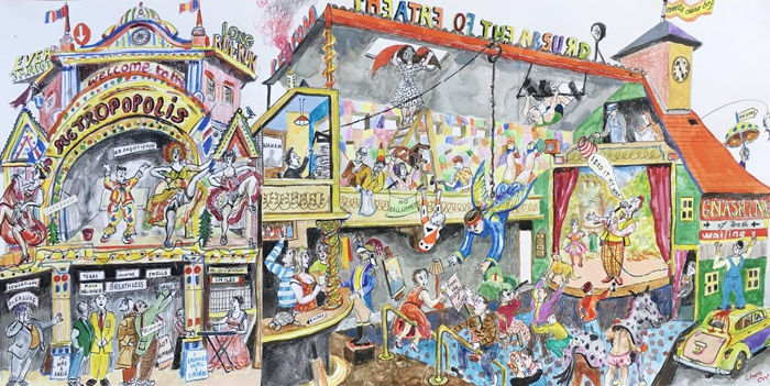 Chris Orr, Theatre of the Absurd, 2018