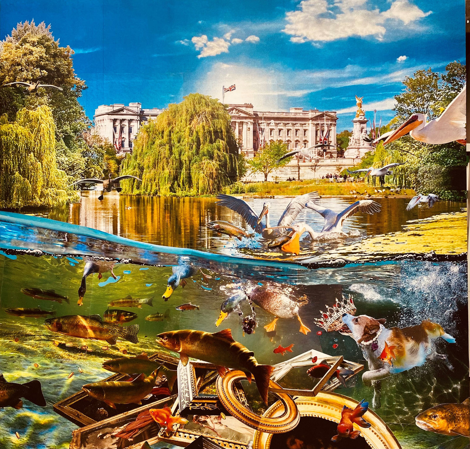 David Mach, Ill Gotten Gains, 2024