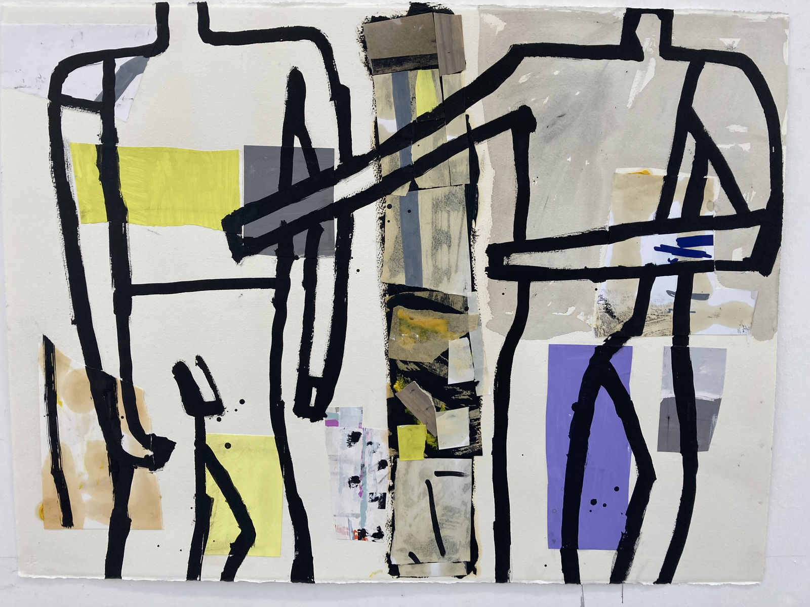 Fraser Taylor, Figure Ground No 12, 2020