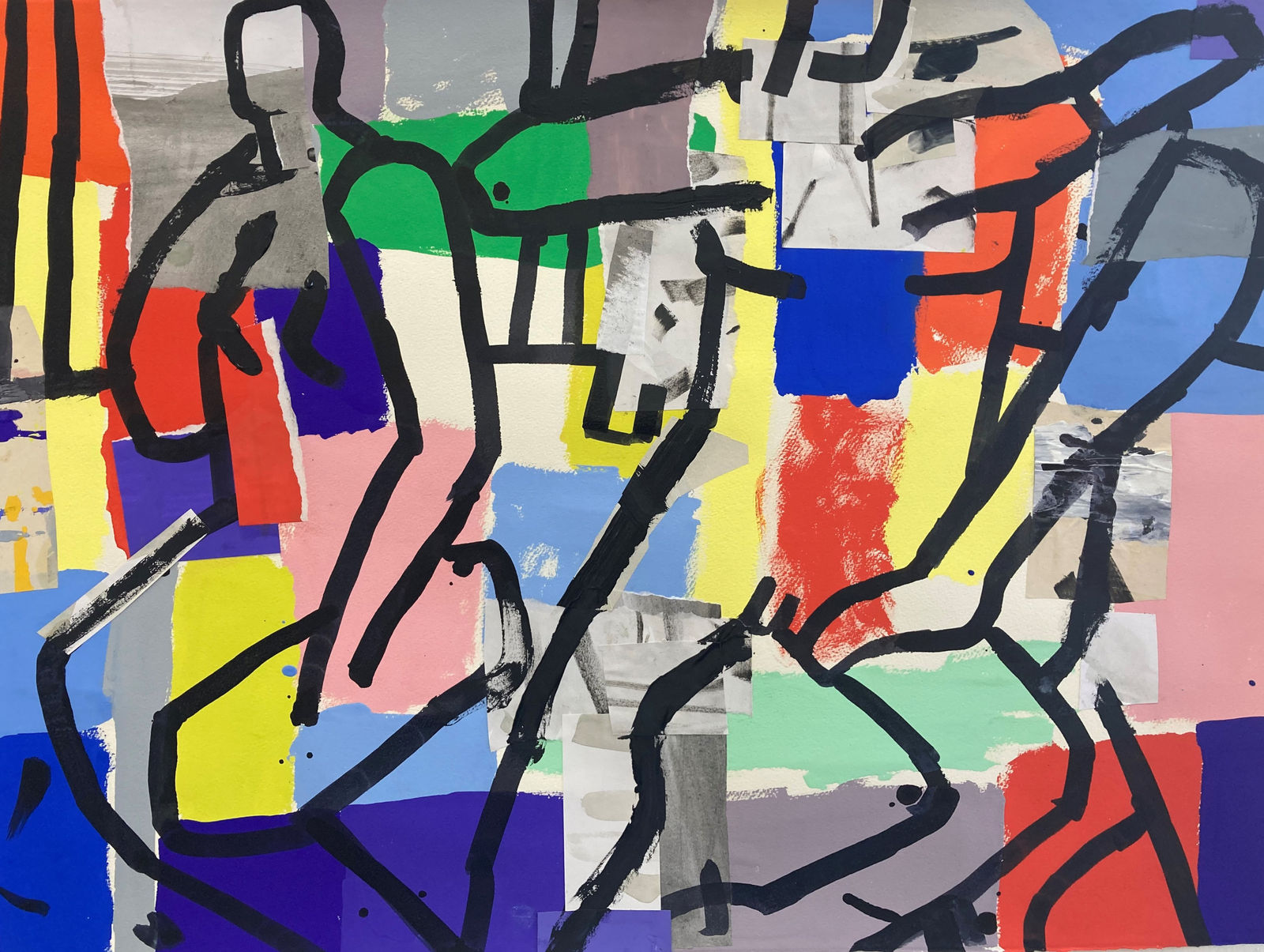 Fraser Taylor, Figure Forms No 12, 2022