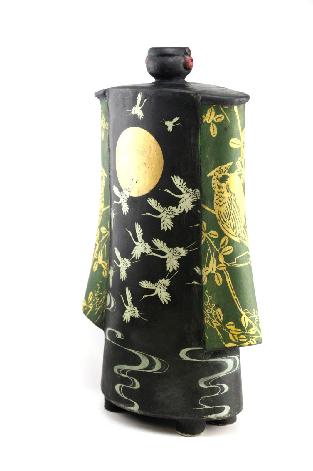 John Bedding, Geisha, Chizu, (thousand cranes), 2024